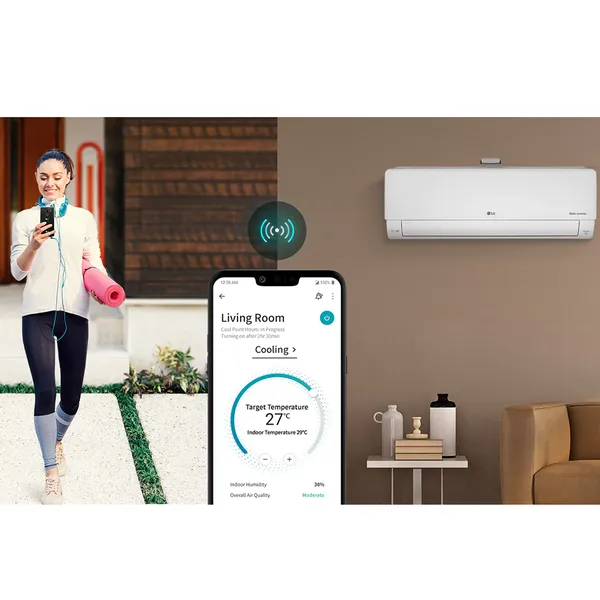 Máy lạnh LG Wifi Inverter 1 Hp V10APF