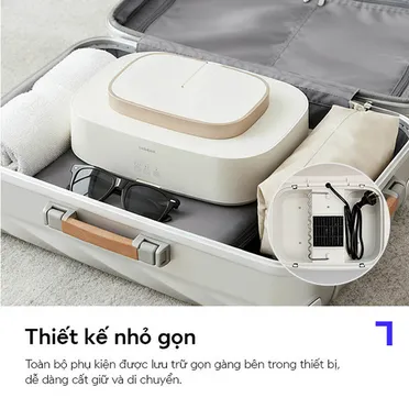 Tủ Sấy Quần Áo Gấp Gọn Lock&Lock END112IVY 600W 0