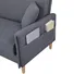 Sofa Giường Orchid DF-5LAF-174N109S-P3 Xám đậm