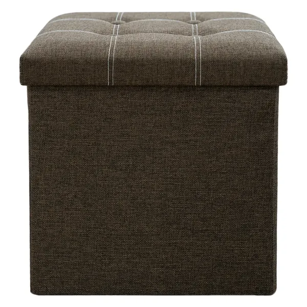 Ghế Hộp Vải ECOSS6 Nâu Đậm