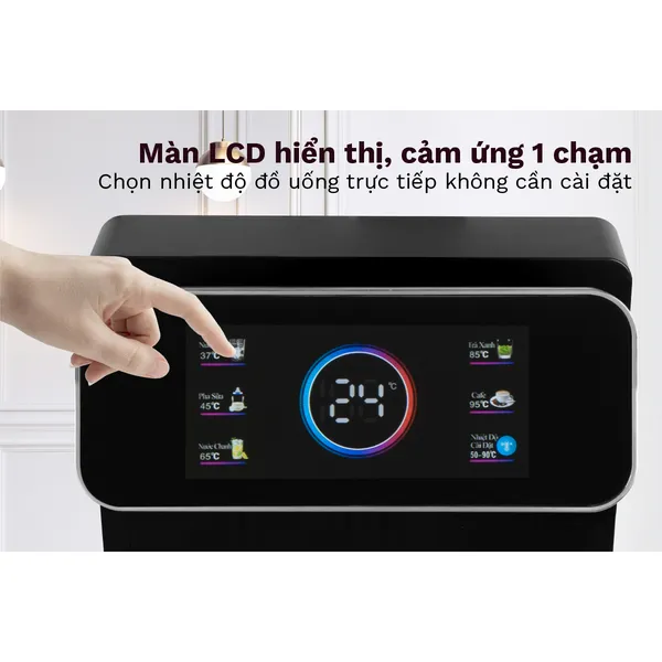 Cây Nước Nóng Lạnh Bình Âm Kết Hợp Bàn Pha Trà Cafe Fujihome TBD22