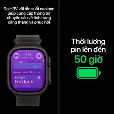 Apple Watch Ultra 4 GPS + Cellular 49mm Viền Titanium Dây Ocean 3