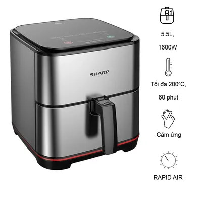 Nồi chiên không dầu Sharp KF-AF70EV-ST