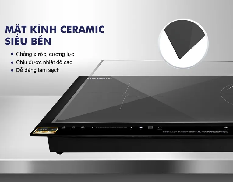 Bếp Đôi Từ - Hồng Ngoại Panworld PW-1913
