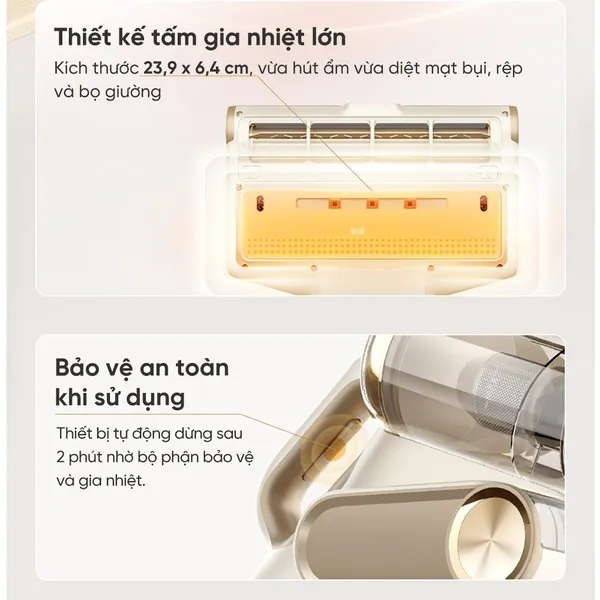 Máy Hút Bụi Giường Nệm Dreame D20 Pro