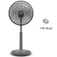 Quạt Lửng Mitsubishi R16A-GC CY-GY 45W Xám Đậm - Thái Lan