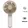 Quạt Cầm Tay Mini Magic A-011 Màu Trắng