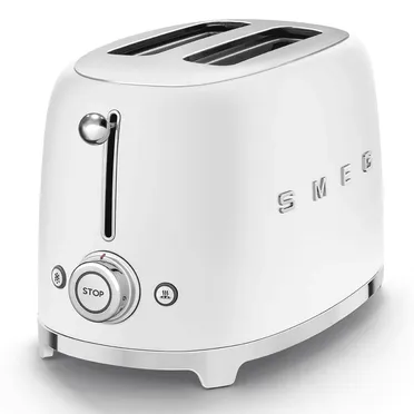 Máy Nướng Bánh Mì Smeg TSF01WHMEU Màu Trắng Nhám