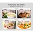 Bộ Nồi Phủ Sứ Nano Đáy Từ Sunhouse Healthy SHG7979MP4