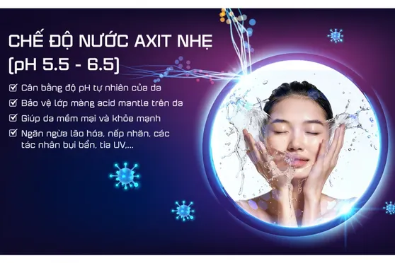Máy Lọc Nước Điện Giải iON Kiềm Hydrogen Nóng Lạnh Nguội Mutosi MP-P89K 9 Lõi 3 Tấm Điện Cực 13