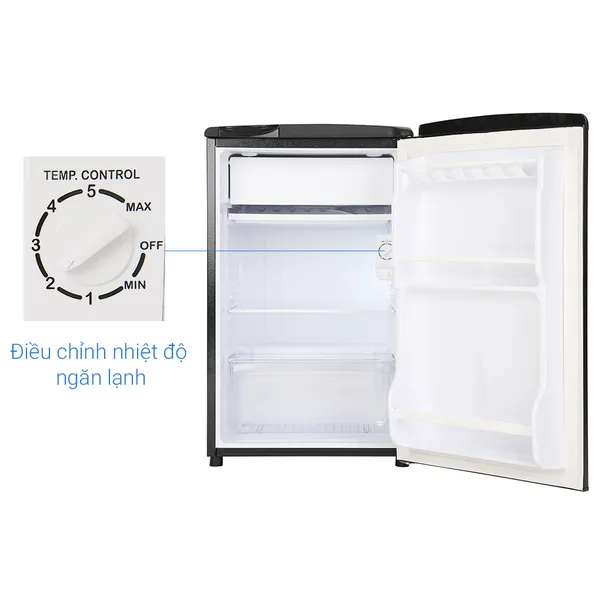 Tủ Lạnh Aqua 90 Lít AQR-D99FA (BS)