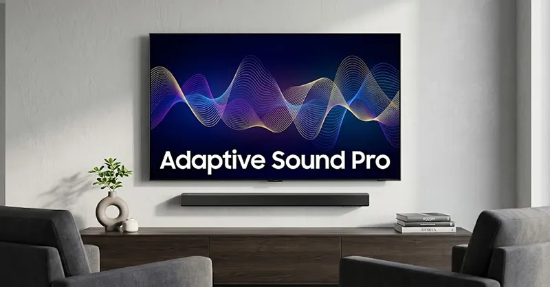 Adaptive Sound Pro là gì? Khám phá cách tivi Samsung tự động tối ưu âm thanh theo nội dung