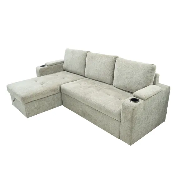 Sofa góc L (góc phải) 8604 Xám