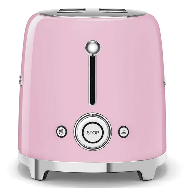 Máy Nướng Bánh Mì Smeg TSF01PKEU Màu Hồng