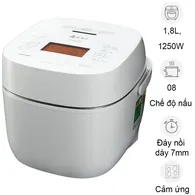 Nồi Cơm Cao Tần Áp Suất Chân Không Toshiba RC-18VXWVN(W) 1.8 Lít - Xuất Xứ Nhật Bản