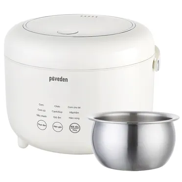 Nồi Cơm Điện Tử Paveden PR-1255SW 1.2 Lít 0