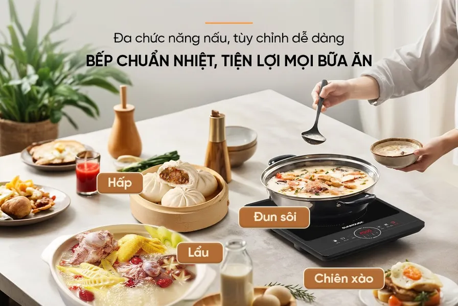 Bếp Hồng Ngoại Sunhouse SHD6012A 2000W
