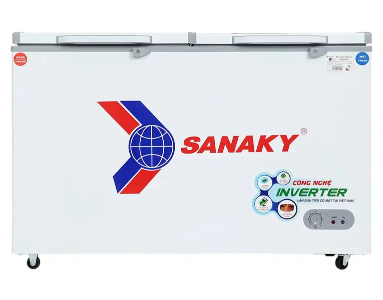 Tủ Đông Mát Sanaky Inverter 365 Lít VH-5699W3