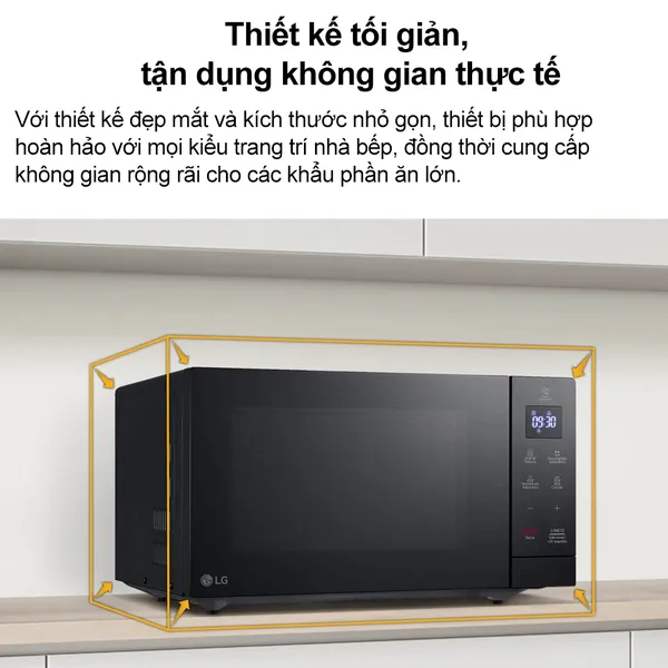 Lò Vi Sóng LG MS3032JAS 30 Lít