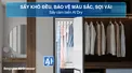 Tủ Chăm Sóc Quần Áo Thông Minh Samsung Bespoke AirDresser 5 móc DF24CB9900CRSV