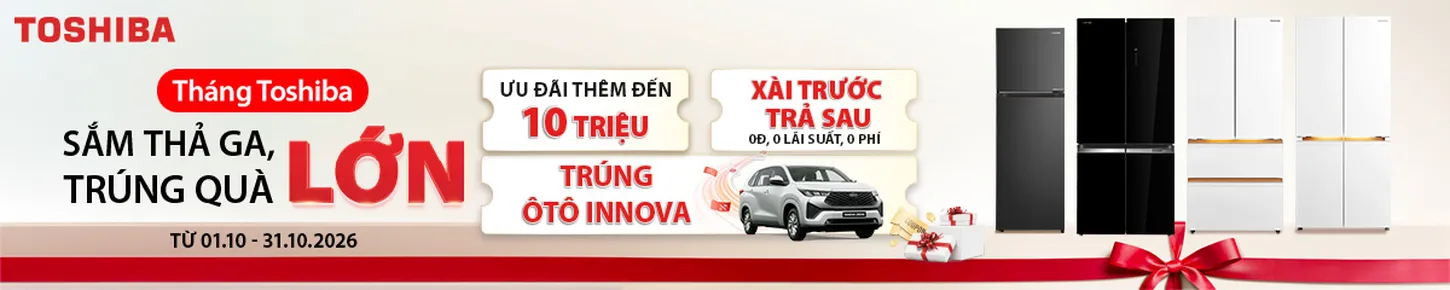 Sắm TOSHIBA - Trúng INNOVA