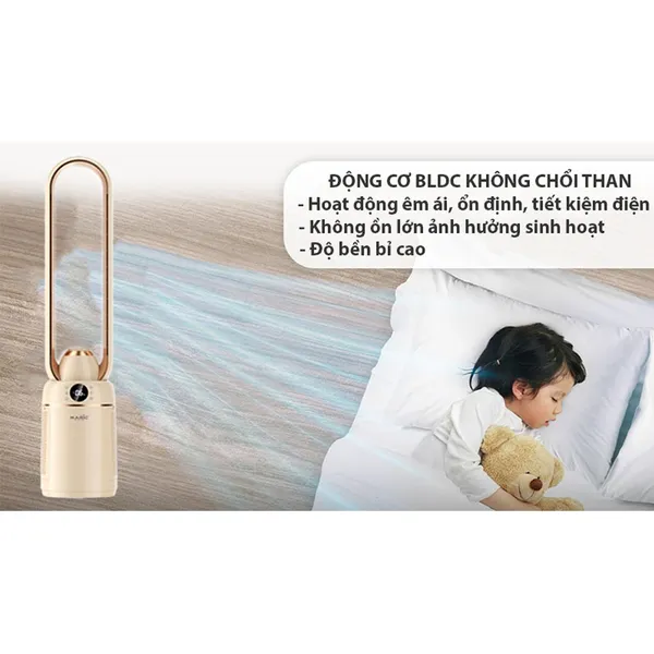 Quạt Không Cánh Và Lọc Không Khí Magic Eco AC-305