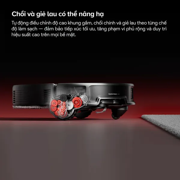 Robot Hút Bụi Roborock Saros 20 Màu Đen