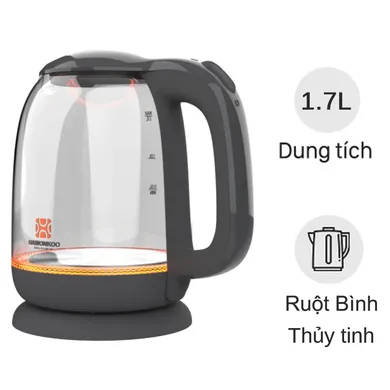 Ấm Siêu Tốc Hawonkoo KEH-170-GR