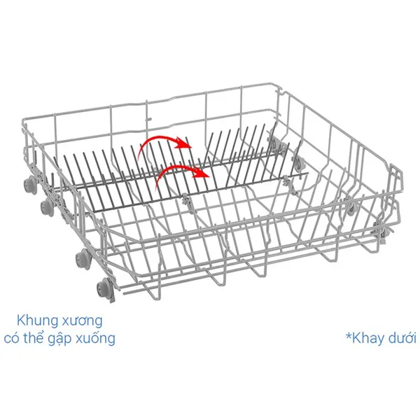 Máy Rửa Chén Bosch SMS4HMI07E Serie 4 - Xuất Xứ Ba Lan