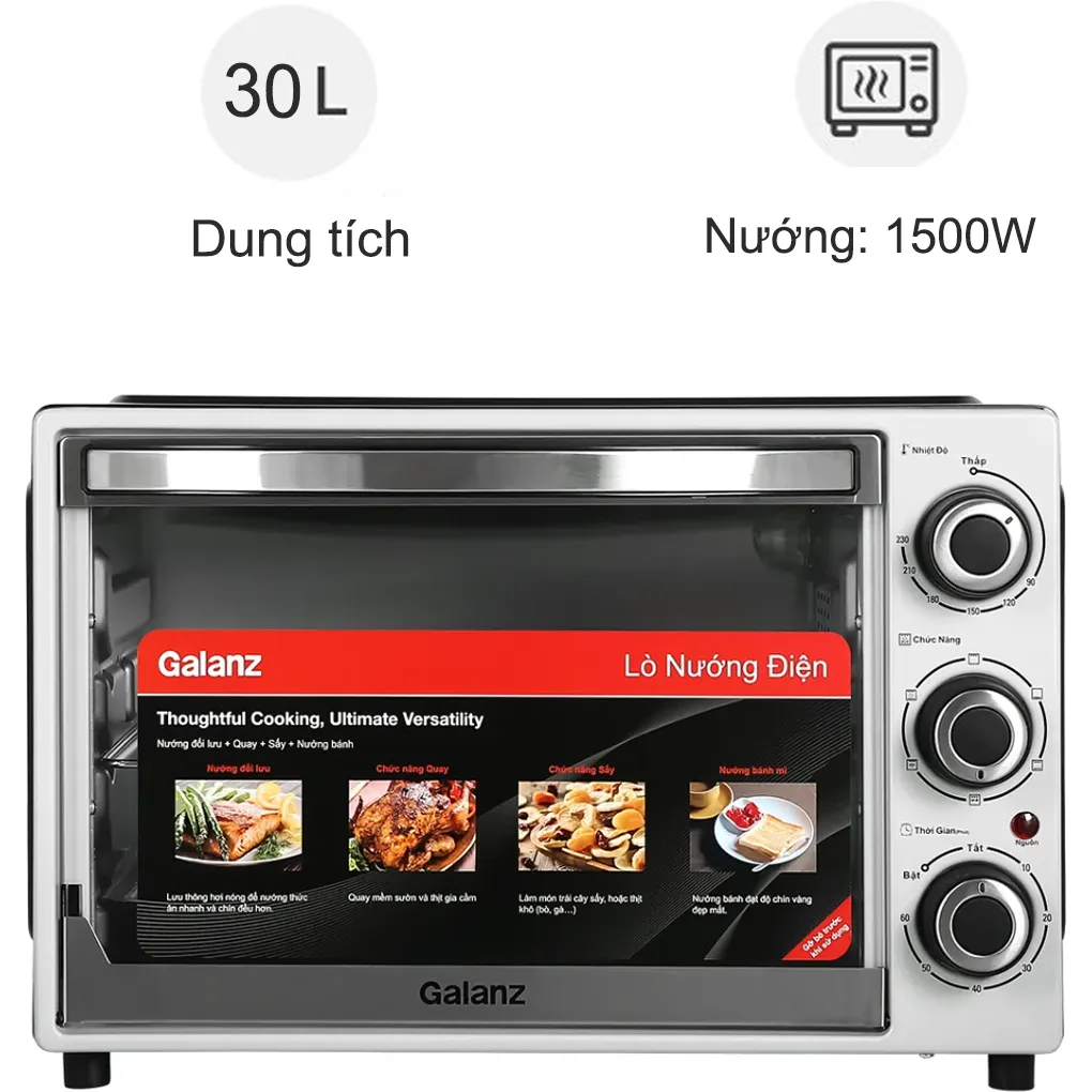 L&ograve; nướng KWS1530LQ-D2 30 l&iacute;t