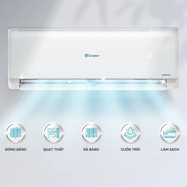 Máy Lạnh Casper Inverter 1.5 Hp TC-12IS36