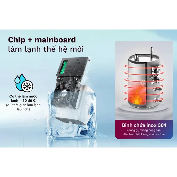 Cây Nước Nóng Lạnh Bàn Trà FUJIHOME TB110E