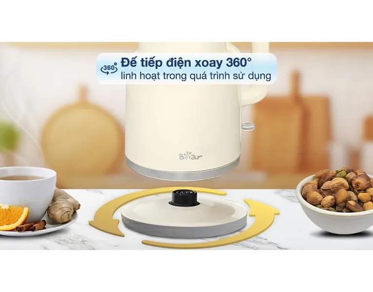 Bình Đun Siêu Tốc Bear KE-5H20B16 2.0 Lít