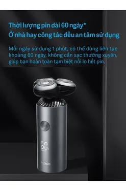 Máy Cạo Râu Điện Flyco FS965VN Màu Đen 5