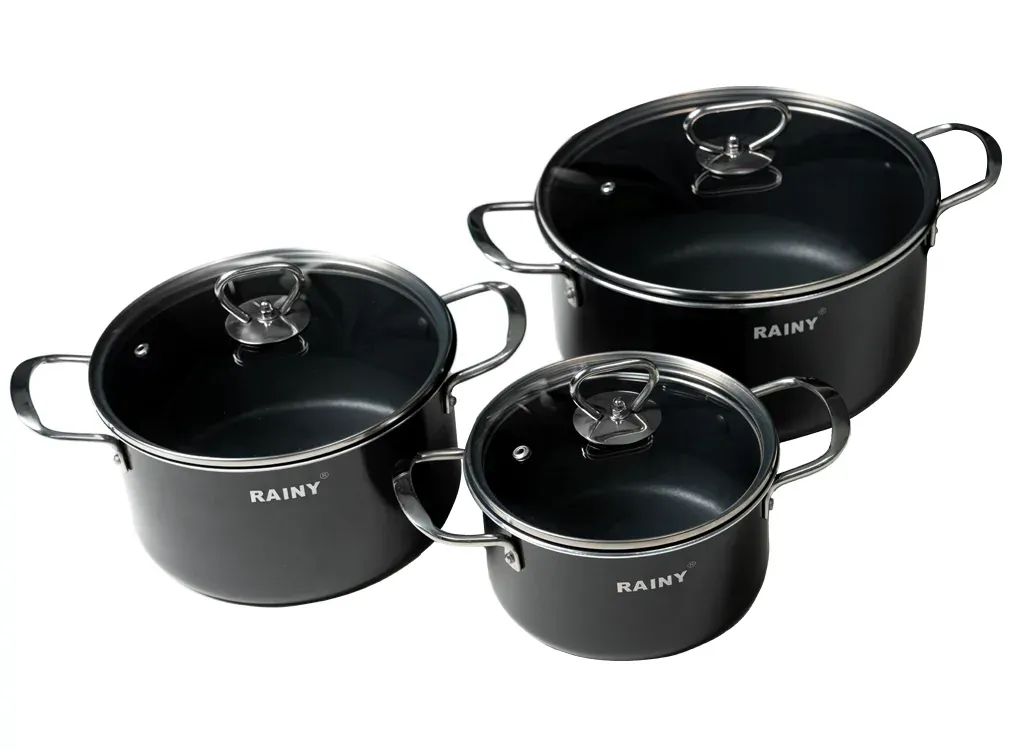 Bộ 3 Nồi Nh&ocirc;m Đ&aacute;y Từ RN2589KTT