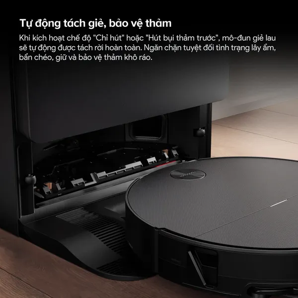 Robot Hút Bụi Roborock Saros 20 Sonic Complete Màu Trắng