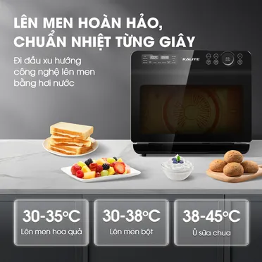 Lò Chiên Không Dầu Kết Hợp Hấp Kalite 20 Lít Fusion Pro 8