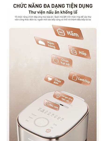 Nồi Cơm Điện Tử Joyoung JNRC-401 4 Lít