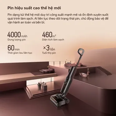 Máy Hút Bụi Lau Sàn Roborock F25 Pro Turbo 14