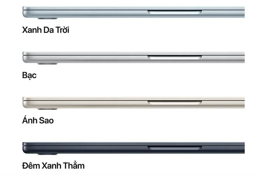 Laptop MacBook Air 13 inch M5 (16GB+512GB) Vàng