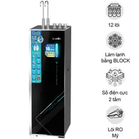 Máy Lọc Nước Hydro-ion Kiềm Nóng Lạnh Karofi KAE-S85 12 Lõi