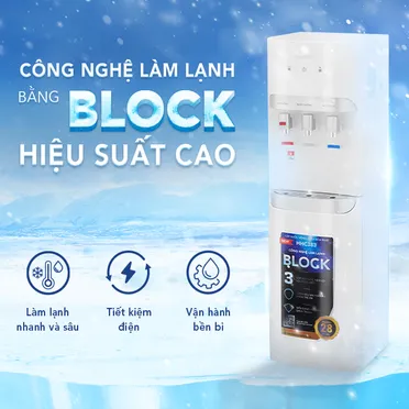 Cây Nước Nóng Lạnh Hút Bình Hòa Phát HHC383 6