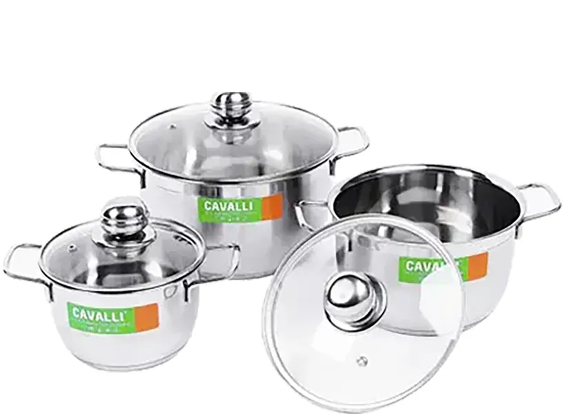 Bộ nồi Cavalli CVL-7879 18-20-24 cm