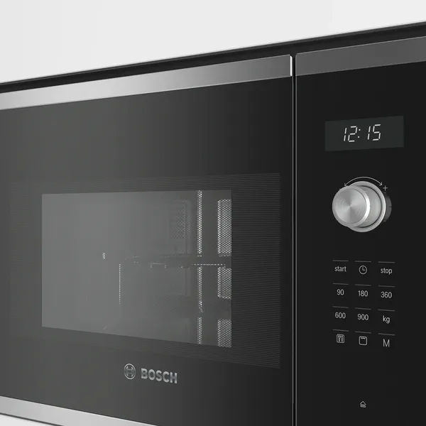 Lò Vi Sóng Có Nướng Âm Tủ Bosch BEL554MS0B 25 Lít