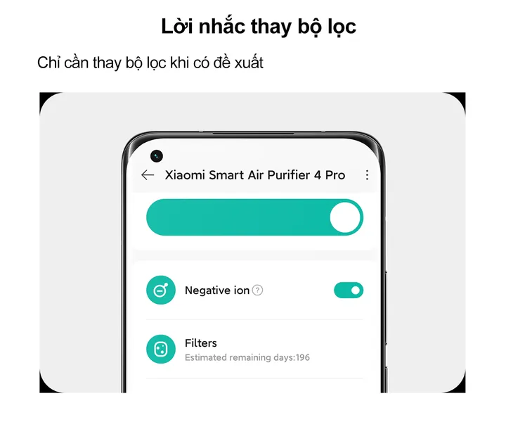 Máy Lọc Không Khí Xiaomi Smart Air Purifier 4 Pro (BHR5056EU)