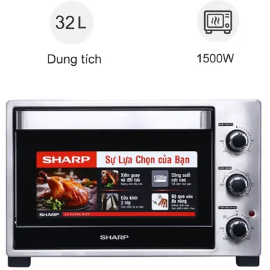 Lò nướng Sharp EO-A323RCSV-ST 32 lít