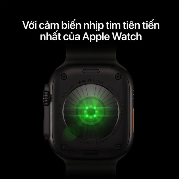 Apple Watch Ultra 4 GPS + Cellular 49mm Viền Titanium Dây Trail