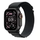 Apple Watch Ultra 3 GPS + Cellular 49mm Black Titanium Case with Black Alpine Loop - Medium