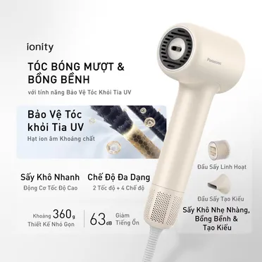 Máy Sấy Tóc Ion Âm Tốc Độ Cao Panasonic EH-NE9M-N442 1500W 9
