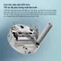 Robot Hút Bụi Roborock Curv 2 Flow Màu Trắng